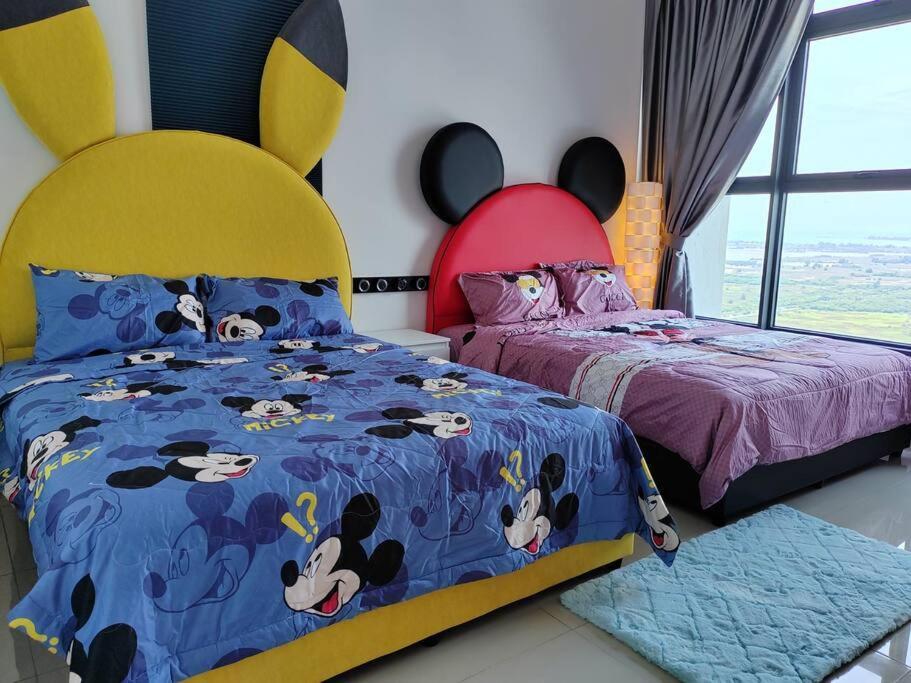 Apartment New I Atlantis Seaview I 4-5pax I Waterpark I 5minjonker I Kids Slide Malacca