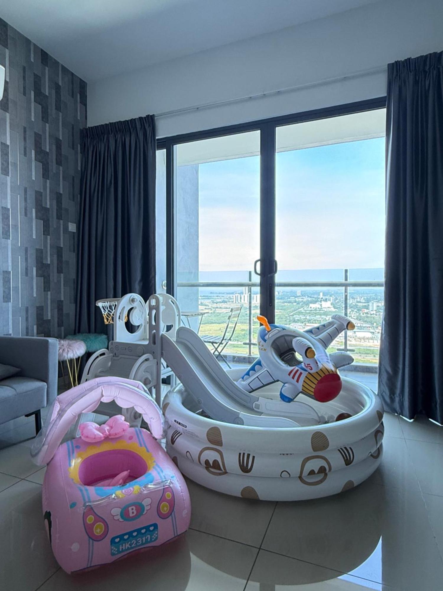 New I Atlantis Seaview I 4-5pax I Waterpark I 5minjonker I Kids Slide Apartment *