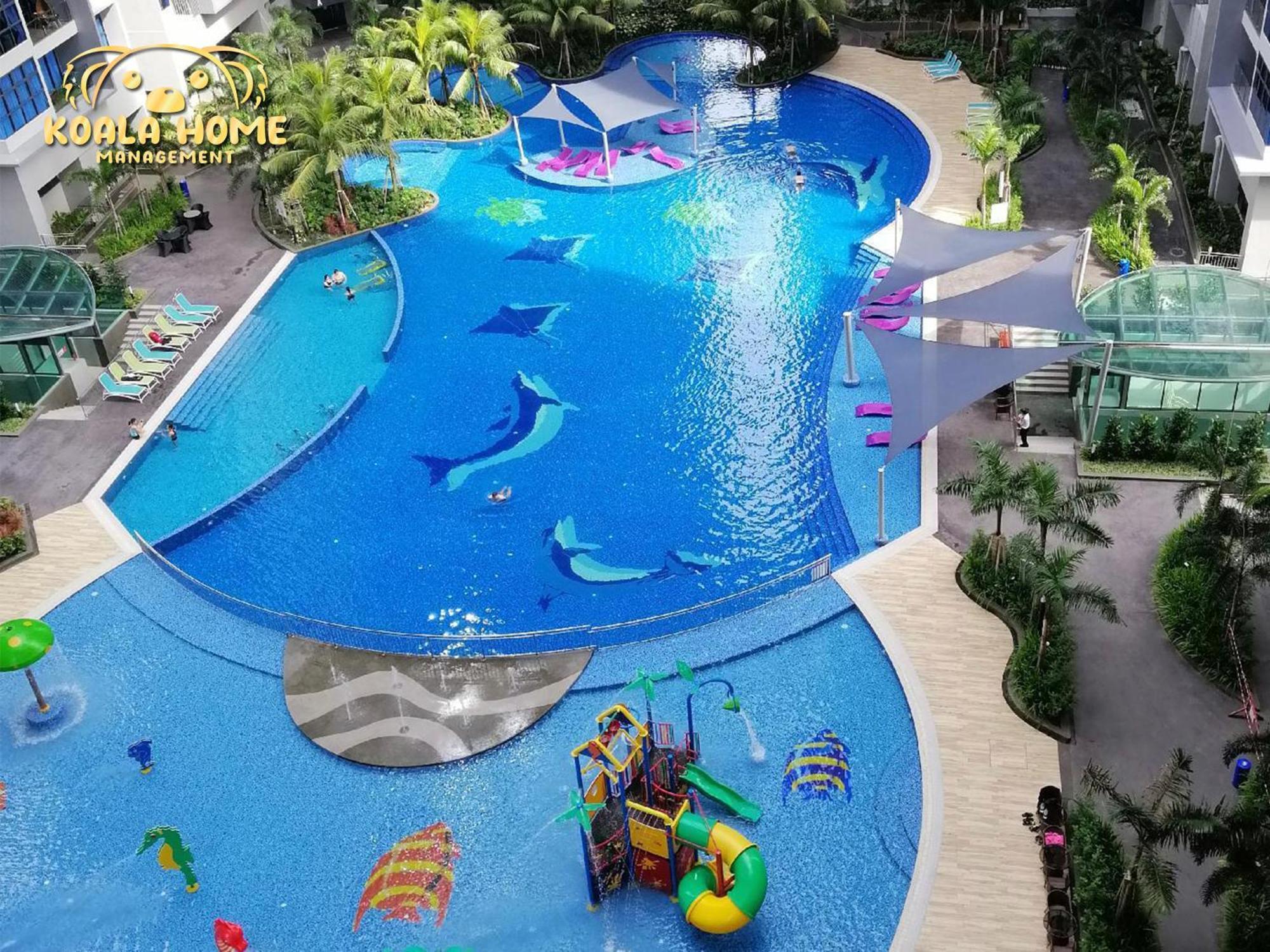 Apartment New I Atlantis Seaview I 4-5pax I Waterpark I 5minjonker I Kids Slide